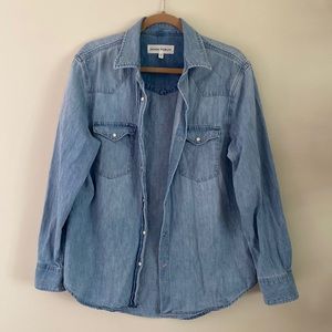Aritzia denim forum Jean shirt